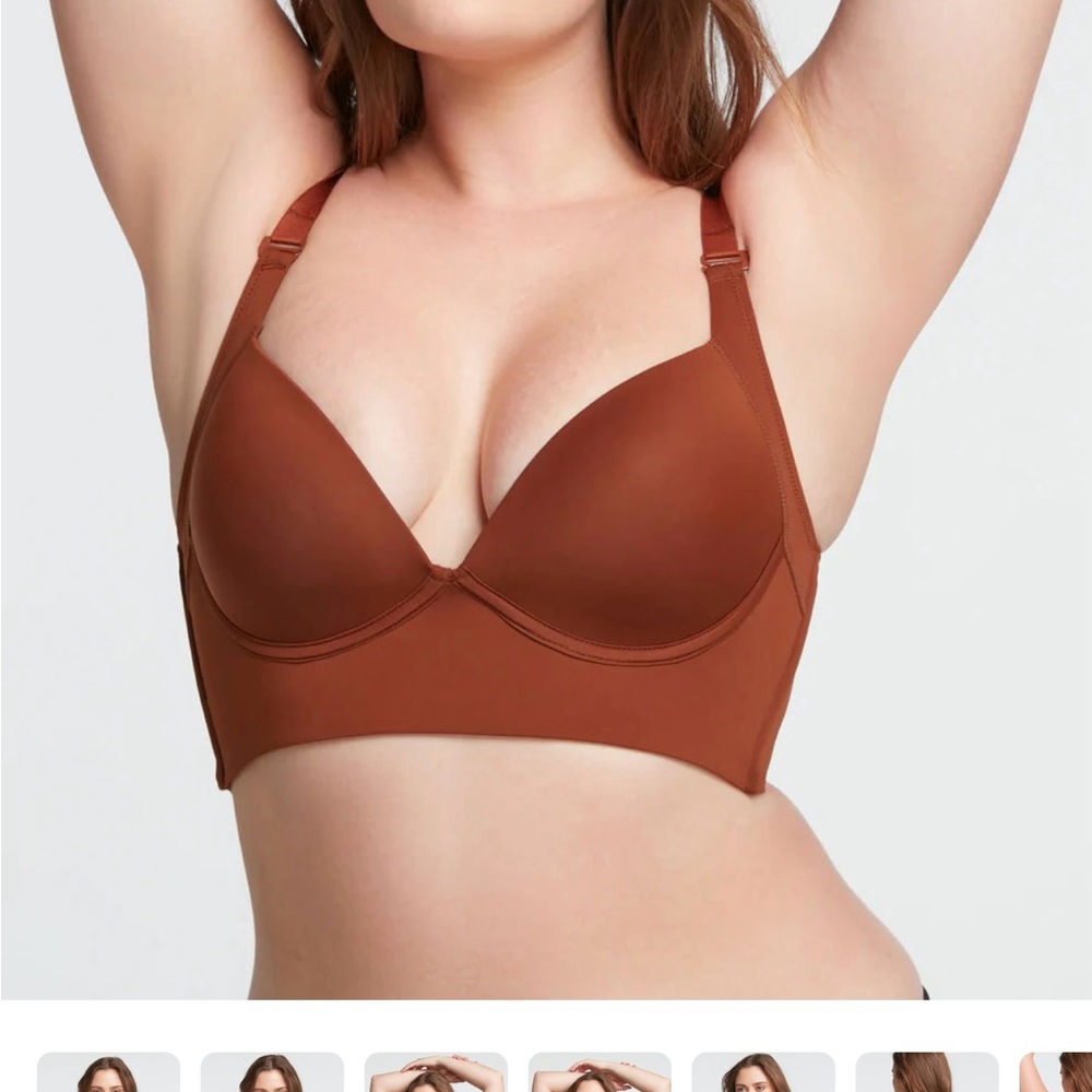 “She’s Waisted” wired adjustable push up bra-Brand New; never worn!!!